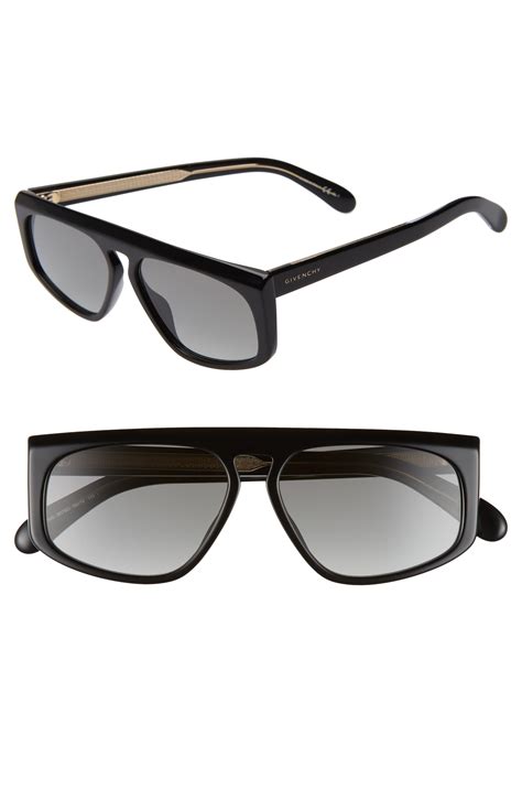 givenchy 55mm flat top sunglasses|Men's Designer Sunglasses .